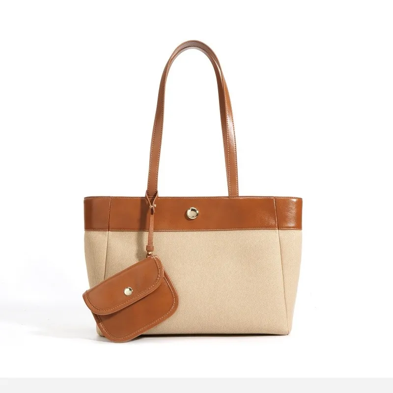 fashion woman leather tote shoulder bag supplier